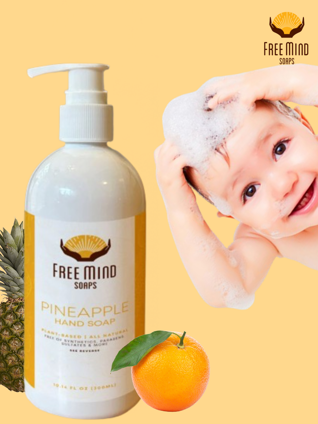 free mind soap with baby 